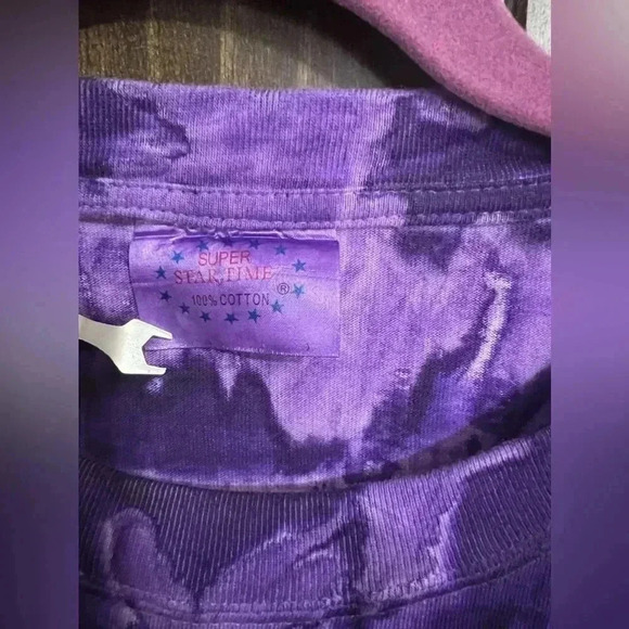 Tie Dye ‘Jamaica’ Oversized Tee/ Swim Cover Up/ Night Shirt. Size: XL - Picture 11 of 13